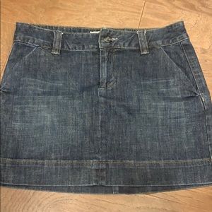 Gap jean skirt